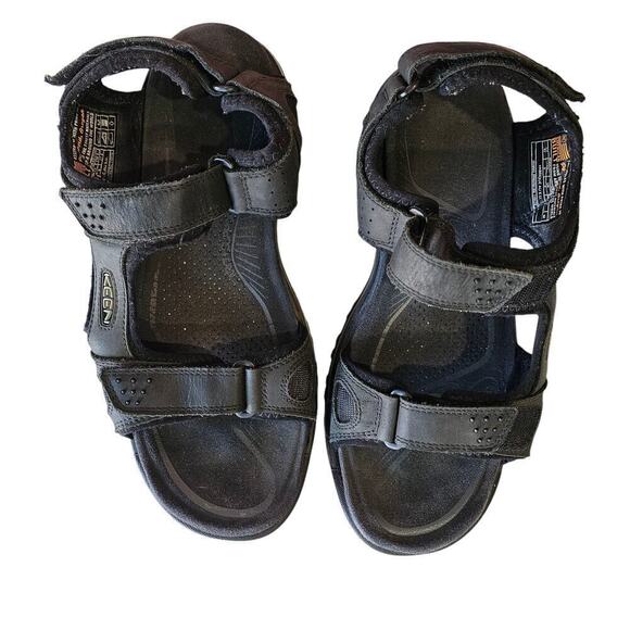 Keen Men\'s Rialto 3 Point Sandals Black Size 9 main image 7